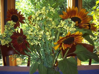 Ceci n'est pas du broccoli fleurs et tournesol!